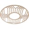 Ekena Millwork Empire Wood Fretwork Pierced Ceiling Medallion, Alder, 28"OD x 10 1/4"ID x 3/8"T CMWP28X28X0375EPAL - alternate 3